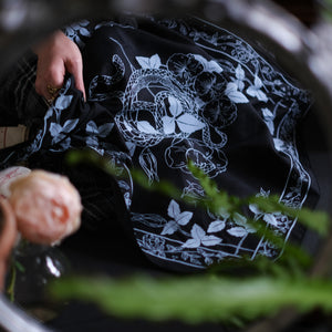 Moon Garden Bandana - Old Rose Press