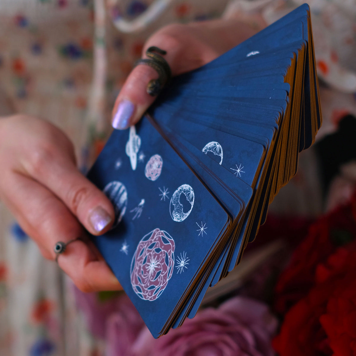 Ad Orbita Plants and Planets Tarot deck