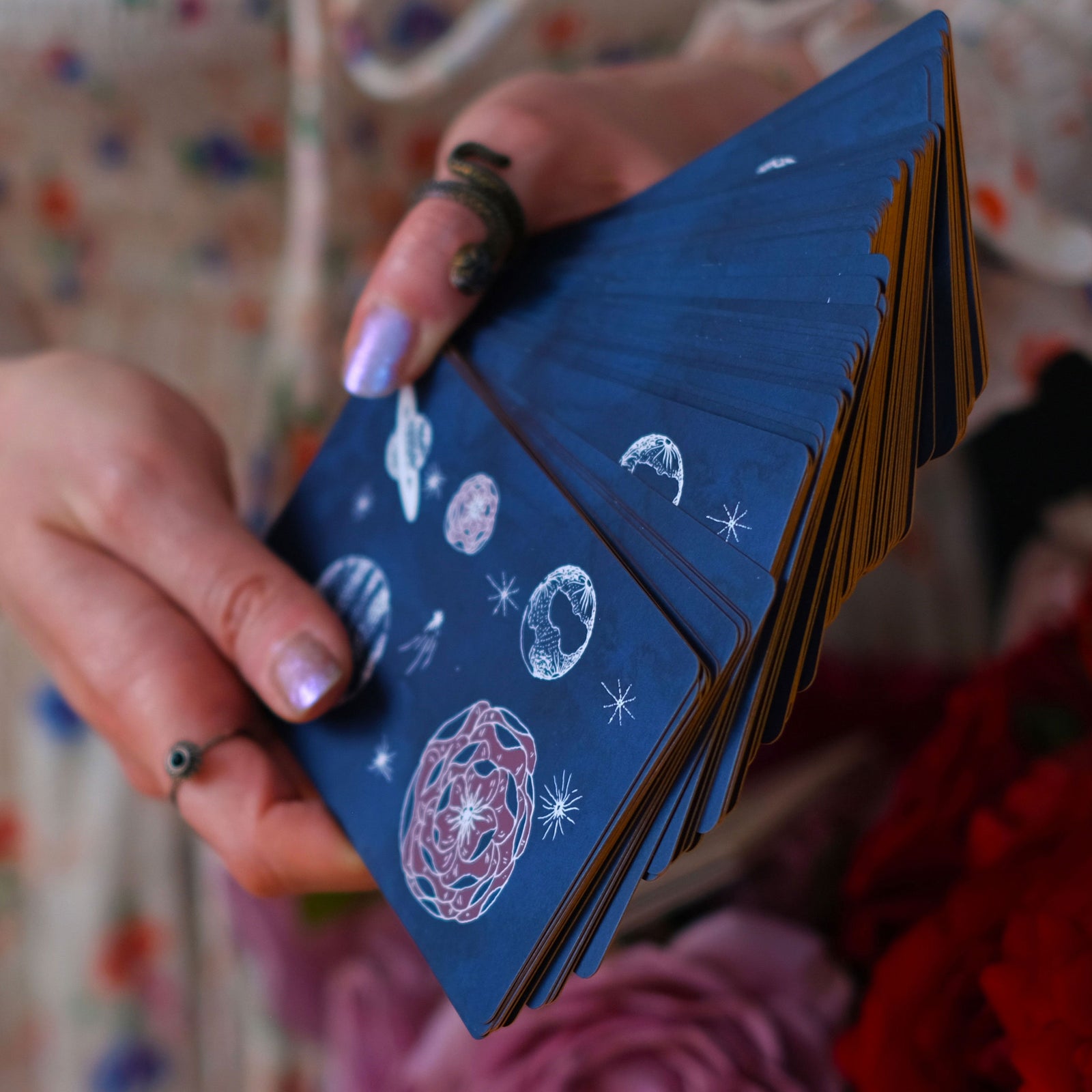 Ad Orbita Plants and Planets Tarot deck